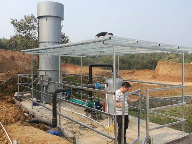 養豬場沼氣廢氣處理案例 